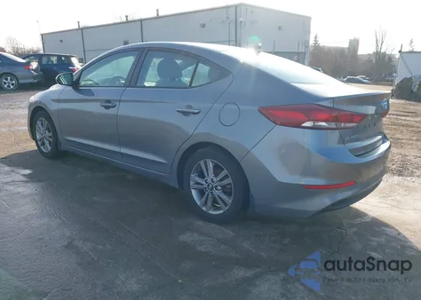 2018 Hyundai Elantra Sel из США, поврежденный, VIN KMHD84LF3JU556200